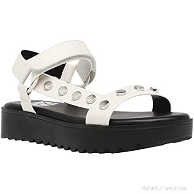 DV Dolce Vita Women's EMAN Flat Sandal OFF White 8.5