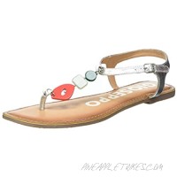 GIOSEPPO Women's T-Bar Flat Sandal