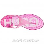 HUGO Women's Emma Flat Sandal-Tr Bright Pink671 5.5
