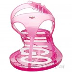 HUGO Women's Emma Flat Sandal-Tr Bright Pink671 6.5