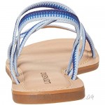 Lucky Brand Footwear Women's Bizell Sandal Blue Multi 7.5