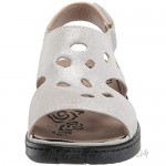 Propet Women's Gabbie Sandal Silver 11 Wide
