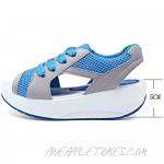 CN-Porter Women's Comfort Peep Toe Walking Wedges Sandals Platform Heeled Shoes