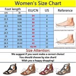EEUK Women's Open Toe T-Strap Chunky Platform Wedge Sandal Ankle Strap Open Toe Sandals Platform Wedges Casual Shoes Pure Color Zipper Wedges Sandals Shoes