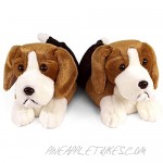 AnimalSlippers.com Beagle Slippers - Plush Dog Animal Slippers