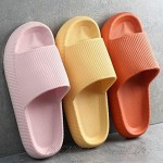FRSH MNT Pillow Slides Slippers Cloud Slippers for Women Shower Sandal Slippers Quick Drying Bathroom Slippers