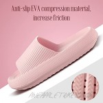 Jiuguva Shower Shoes Massage Foam Bathroom Non-Slip Thick Sole Slippers Soft Home Slippers Slides Slippers Unisex Shower Bathroom Slipper Shower Shoes Indoor and Outdoor Slipper Sandal (Pink 7-8)