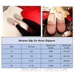 Magtoe Women's Memory Foam Slip On Home Arch Support Slippers Clog Non Skid Indoor & Outdoor