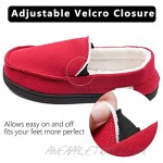 Mwfus Women’s Comfy Moccasin Slippers with Memory Foam Breathable House Shoes Anti-Skid Indoor/Outdoor