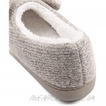 Neeseelily Women Comfort Plush Cozy Home Slippers Animal Non Slip Indoor Shoes