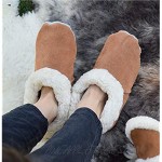 RUPESTRE Indoor Slippers – Handmade of Natural Sheep Wool and Leather – Premium Multipurpose Shoes Perfect for Home Use – Hypoallergenic Winter Booties – Ideal for Both Men and Women – 4.5 to 14 Size