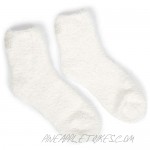 Ultra-Soft Knit Comfort Quarter Length Cozy Socks with Grippers