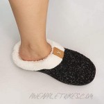 XYIYI Womens Cozy Memory Foam Slippers Mens Fuzzy Plush Fleece Lined House Shoes