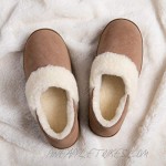 ZIZOR Women's Furry Memory Foam Slippers with Cozy Fleece Lining Ladies Indoor/Outdoor House