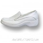 24 Hour Comfort Riley Women Adjustable Wide Width Slip-on Loafers Nurse Style
