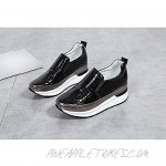 Women's Platform Wedge Casual Loafers Non-Slip Sole Boat Shoes Slip On Sneakers Fashion Walking Shoes