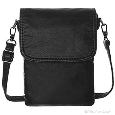 AOCINA Small Crossbody Bags for Women Faux Leather Cell Phone Purse Cross body Bags for Women with Card Slots