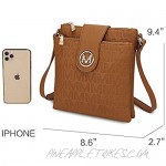 MKF Crossbody Bags for women – Cross body Strap Messenger Purse – PU Leather Handbag Womens Fashion Pocketbook