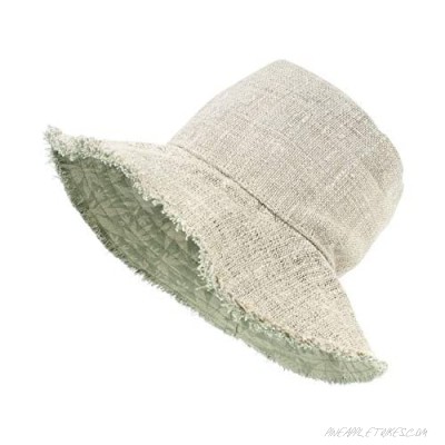 JahRoots Wide Brim Hemp Shade Hat