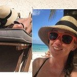 POBIYEIO Sun Hats for Women Wide Brim Straw Hat Floppy Beach Hat Travel Foldable Brim Sun Protection Hat Summer UV Hat