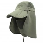 Surblue Neck Face Flap Outdoor Cap UV Protection Sun Hats Fishing Hat Quick-Drying UPF50+