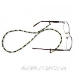 Eyeglass Chain with Wood Beads for Reading Glasses Sunglasses and Eyeglasses