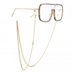 Mask Holder Chain Strap Eyeglass Chains for Women for Men Mix-chain Sunglasses Necklace Cord Lengthen Gold