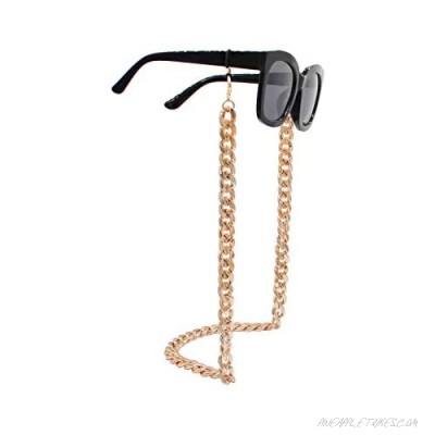 milk + sass masks and eyeglasses fashion accessory links chain MEDIUM SIZE (ROSE GOLD)