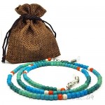 PATCHA beaded mask lanyard glasses chain handmade colored stone face mask holder mask chains and cords for women