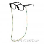 Sopaila Pearl Beads Eyeglasses Chain String Holder Sunglasses Necklace Chain Cords Green208
