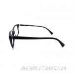 Alain Mikli Rx Eyeglasses Frames A03083 003 54-17-145 Chevron Blue Striped Black