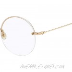 Authentic DiorSTELLAIREO 12 0DDB Gold Copper Eyeglasses