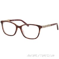 Bebe BB5176 650 Eyeglasses Women's Berry Tortoise Full Rim Optical Frame 53mm
