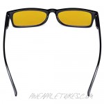 CessBlu Amber Tinted Blue Light Blocking Glasses for Women Reading Computer Screen