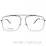 Dior DIOR0220 Gunmetal/Clear Lens Eyeglasses