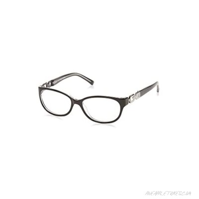 GUESS Eyeglasses GU 2407 Black Clear 53MM