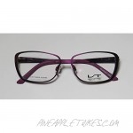 Lightec By Morel 7009l Mens/Womens Designer Full-rim Spring Hinges Stainless Steel Sleek Durable Eyeglasses/Eyeglass Frame