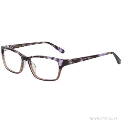 LILLY PULITZER Eyeglasses AMBERLY Purple Tortoise 51MM