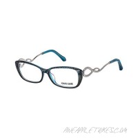 Roberto Cavalli RC5010 - 092 Eyeglass Frame blue w/ Clear Demo Lens 54mm