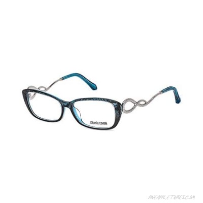 Roberto Cavalli RC5010 - 092 Eyeglass Frame blue w/ Clear Demo Lens 54mm