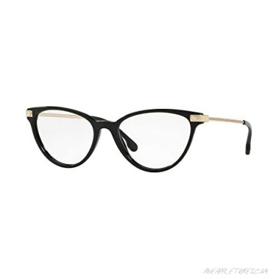 Versace VE3261 Eyeglass Frames GB1-54 - Black VE3261-GB1-54