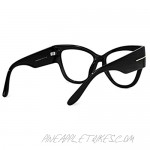 Voogueme Black Cat Eye Blue Light Blocking Glasses Women Block UV Anti Eyestrain Eyewear Elektra VFP0256-03