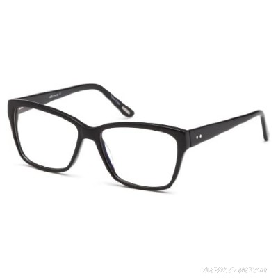 Womens Glasses Frames Black Eyeglasses Rxable 54-17-142