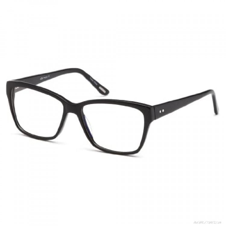 Womens Glasses Frames Black Eyeglasses Rxable 54-17-142