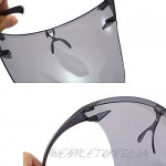 BQOQB Sunglasses Visor Full Face Shield Cover Fashion Glasses Eyewear for Men or Momen