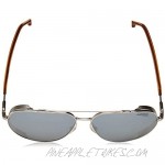 Carrera sunglasses (221-S 01061) Palladium - Transparent Brown - Blue Grey with Silver mirror effect lenses