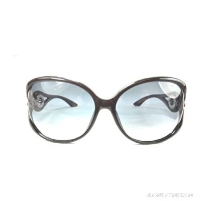 Christian Dior Volute 2F Shiny Black Sunglasses with Black Gradient Lenses