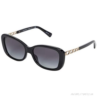 COACH HC8286 57 mm Rectangular Sunglasses