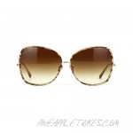 Dita BLUEBIRD TWO 21011 B-BRN-GLD Sunglasses Brown Swirl-Shiny 12K Gold