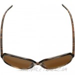 Foster Grant Women's Pf 18 Round Sunglasses Tortoise/Brown Gradient 60 mm